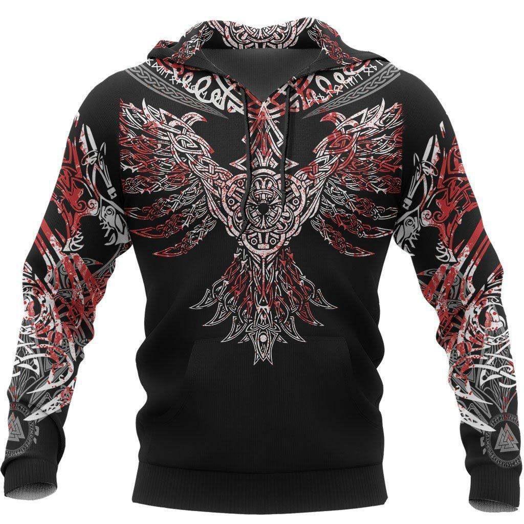 Collection Viking Huginn Special Edition – 3D Hoodie