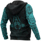 Collection Viking Raven Blue Of Odin Tattoo – 3D Hoodie