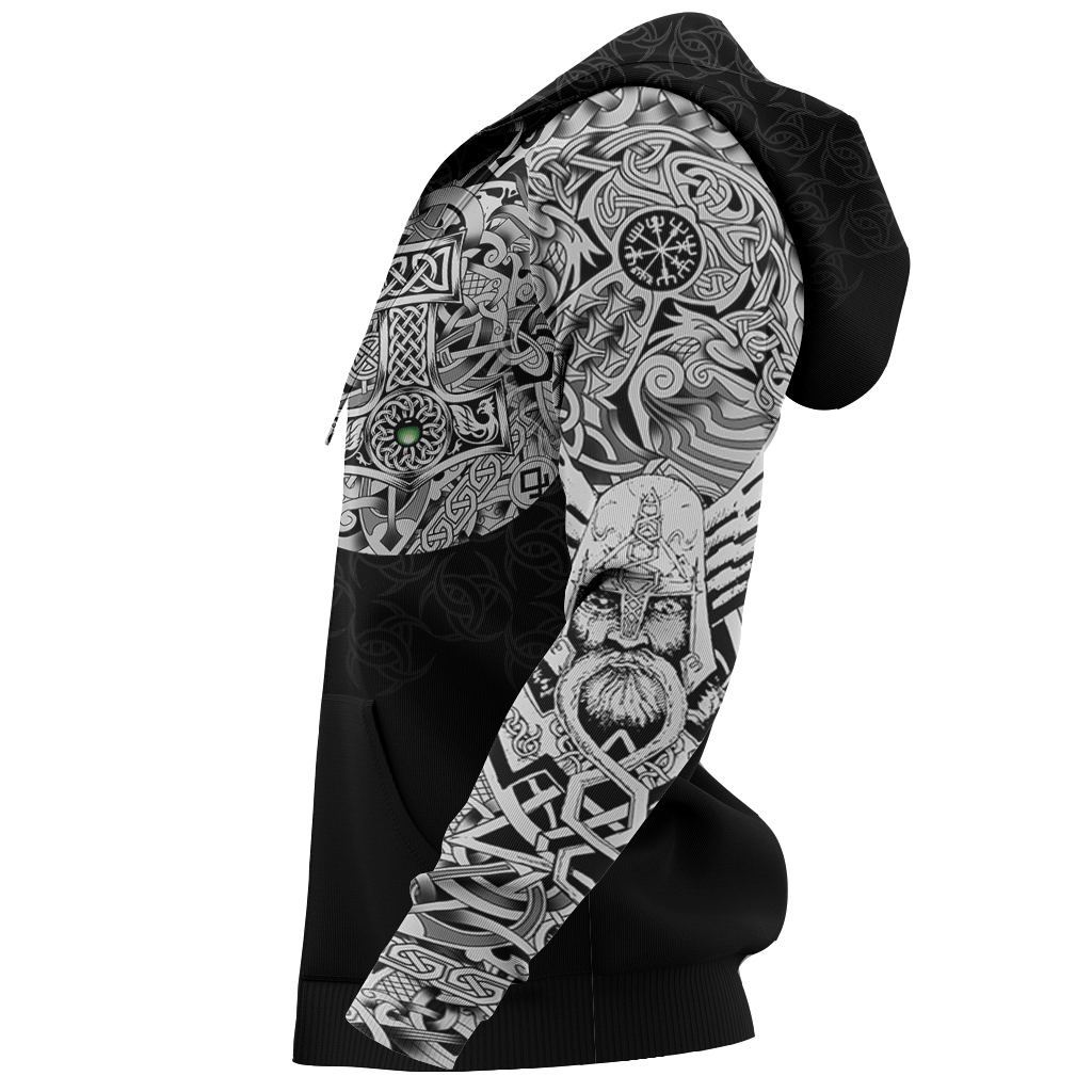 Collection Viking Odin Norse Valhalla – 3D Hoodie