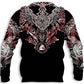 Viking Huginn Pullover Hoodie - Special Version - OwlsMatrix-Owls Matrix