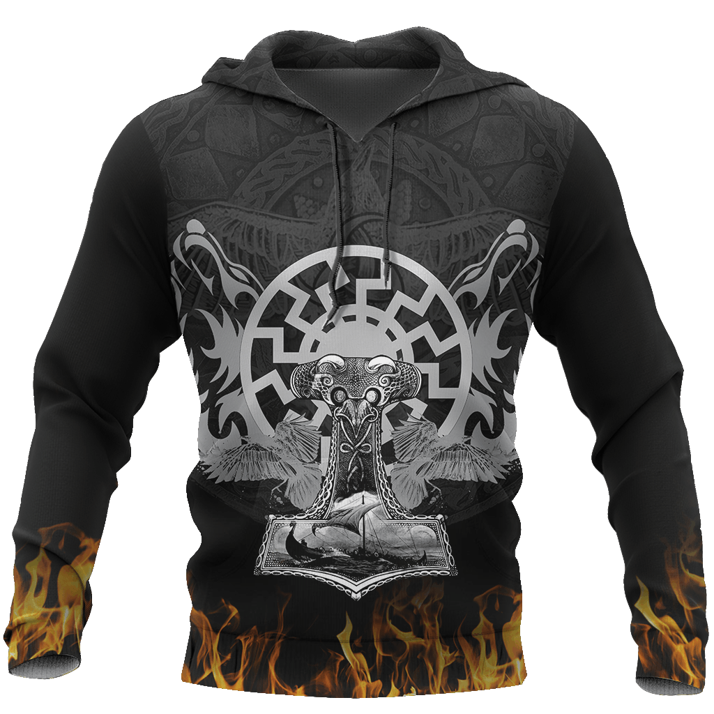 Collection Vikings Classic Design – 3D Hoodie