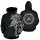 Collection Viking Muninn Raven Design – 3D Hoodie