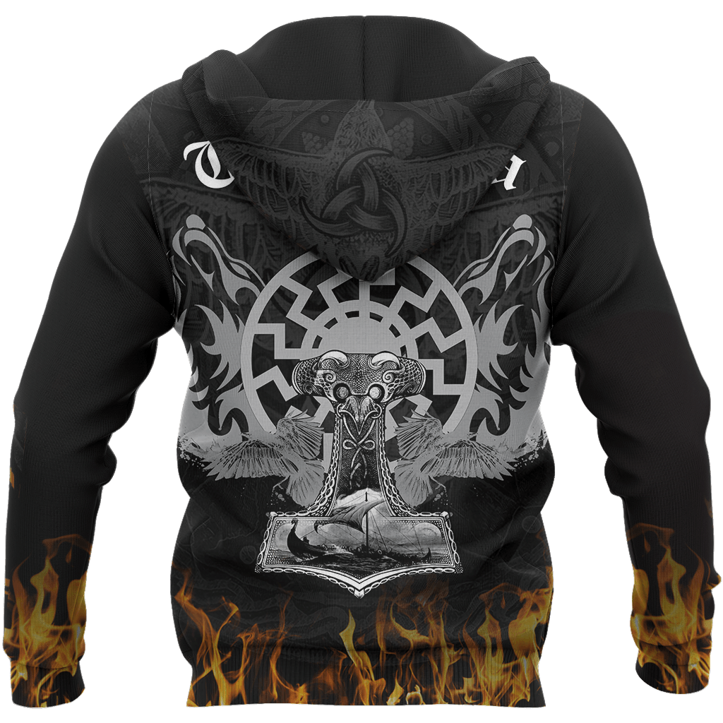 Collection Vikings Classic Design – 3D Hoodie