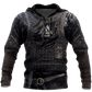 Collection Vikings Armor 1 – 3D Hoodie