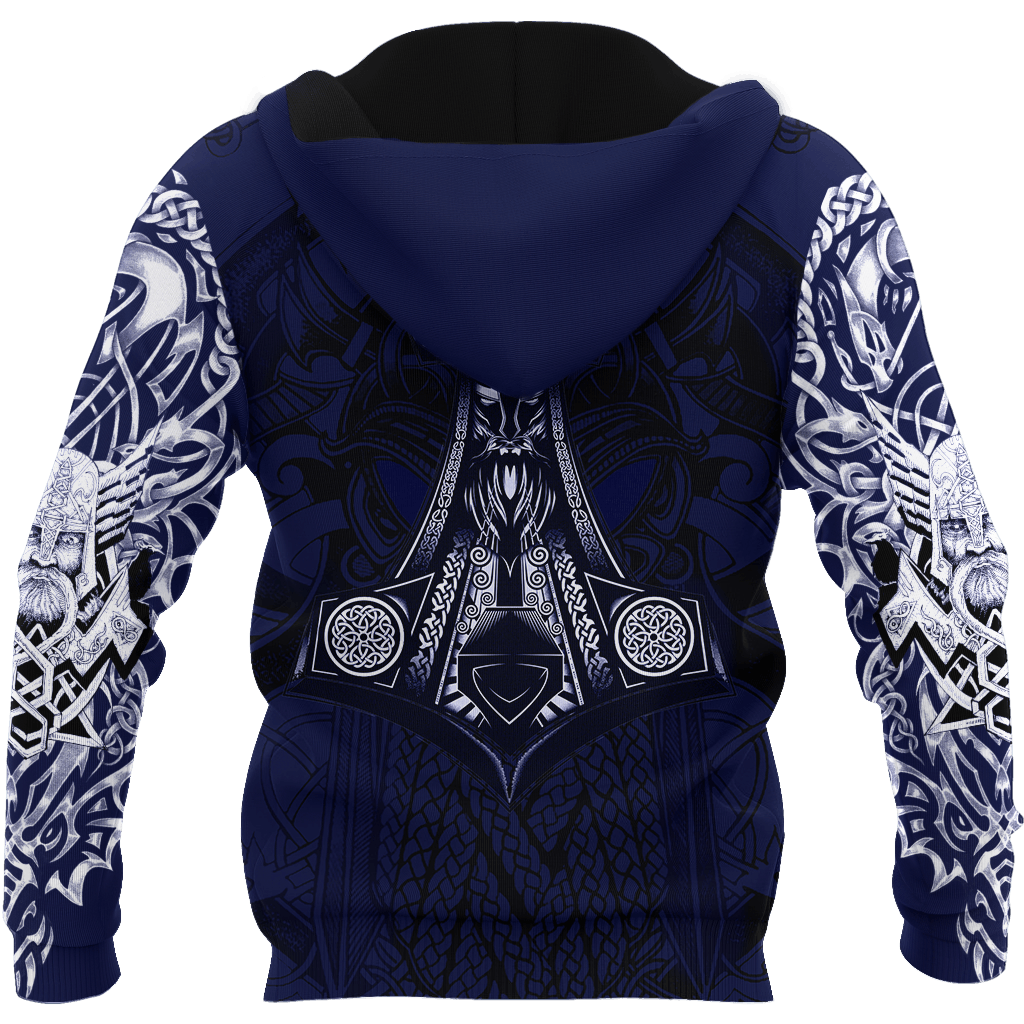 Collection Viking Odin Tattoo Style – 3D Hoodie