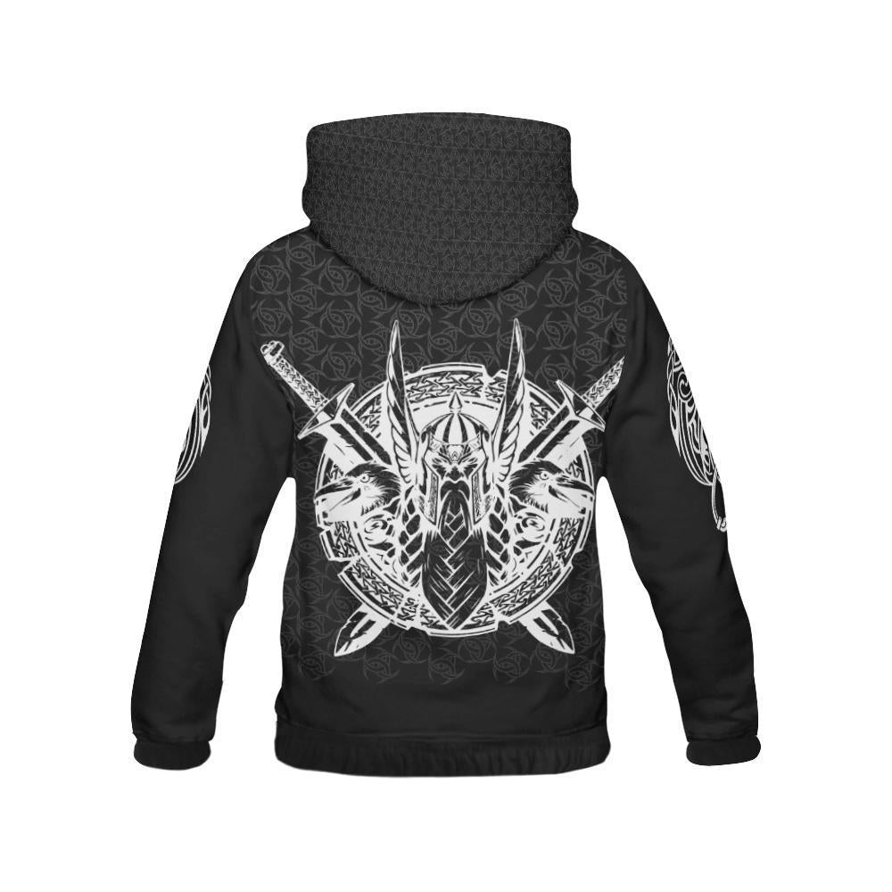 Collection Viking Muninn Raven Pullover A8 – 3D Hoodie