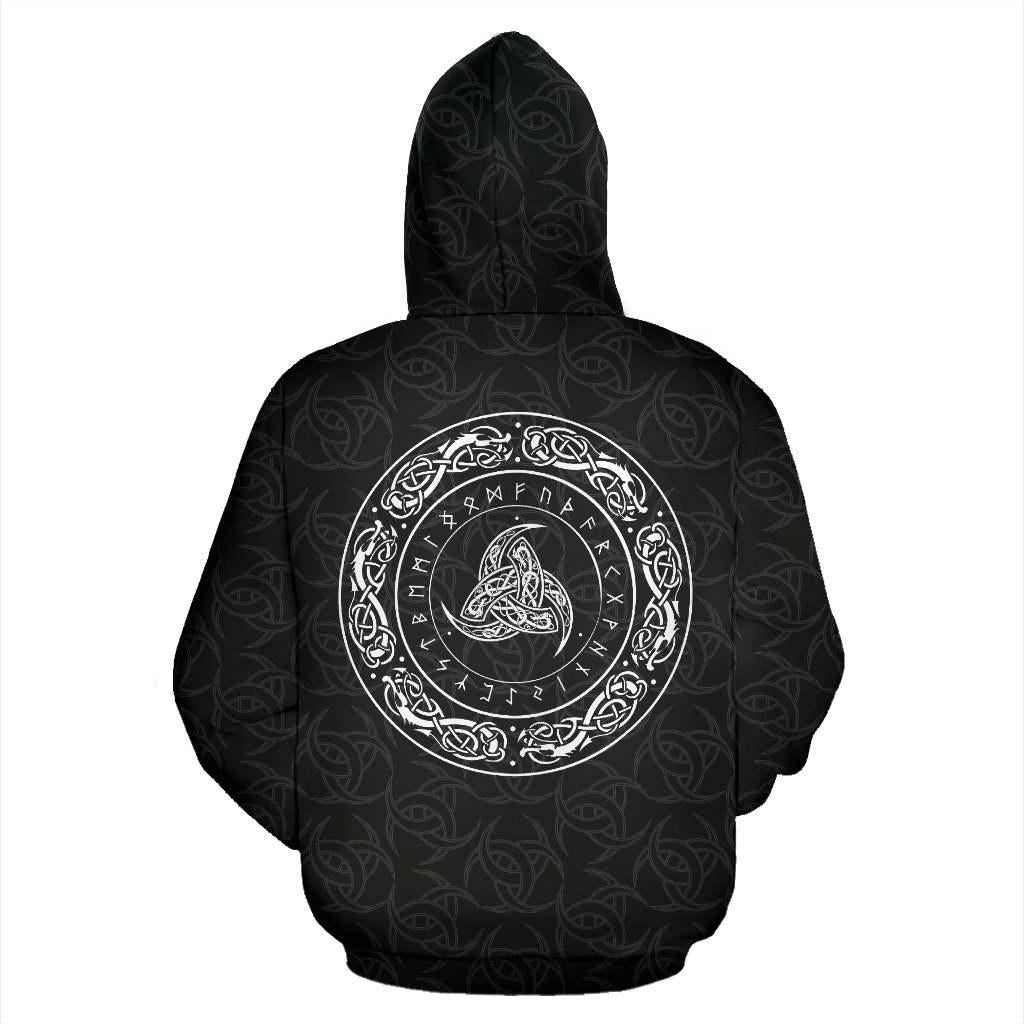 Collection Viking Muninn Raven Design – 3D Hoodie