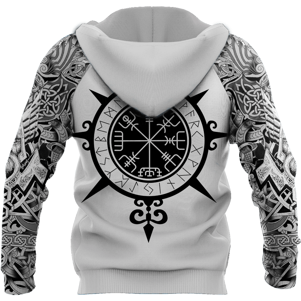 Collection Viking Tattoo All Over Print Version 3.0 – 3D Hoodie