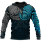 Collection Ravens Of Midgard Blue – 3D Hoodie