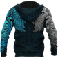 Collection Ravens Of Midgard Blue – 3D Hoodie