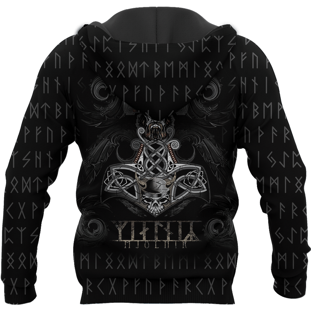Collection Viking Mjolnir – 3D Hoodie