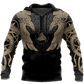 Collection Viking Muninn Tattoo Version 2 – 3D Hoodie