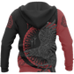 Collection Viking Raven Zip Design – 3D Hoodie