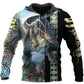 Dinosaur Art All Over Print Graphic – 3D Hoodie