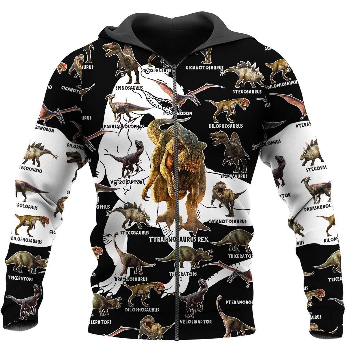 Dinosaur All Over Print Graphic – 3D Hoodie