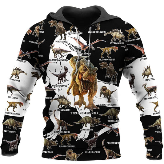 Dinosaur All Over Print Graphic – 3D Hoodie