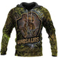Dinosaurs All Over Print Art – 3D Hoodie