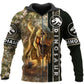 Dinosaur All Over Print Art – 3D Hoodie