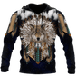 Collection Native American Culture Art – 3D Hoodie