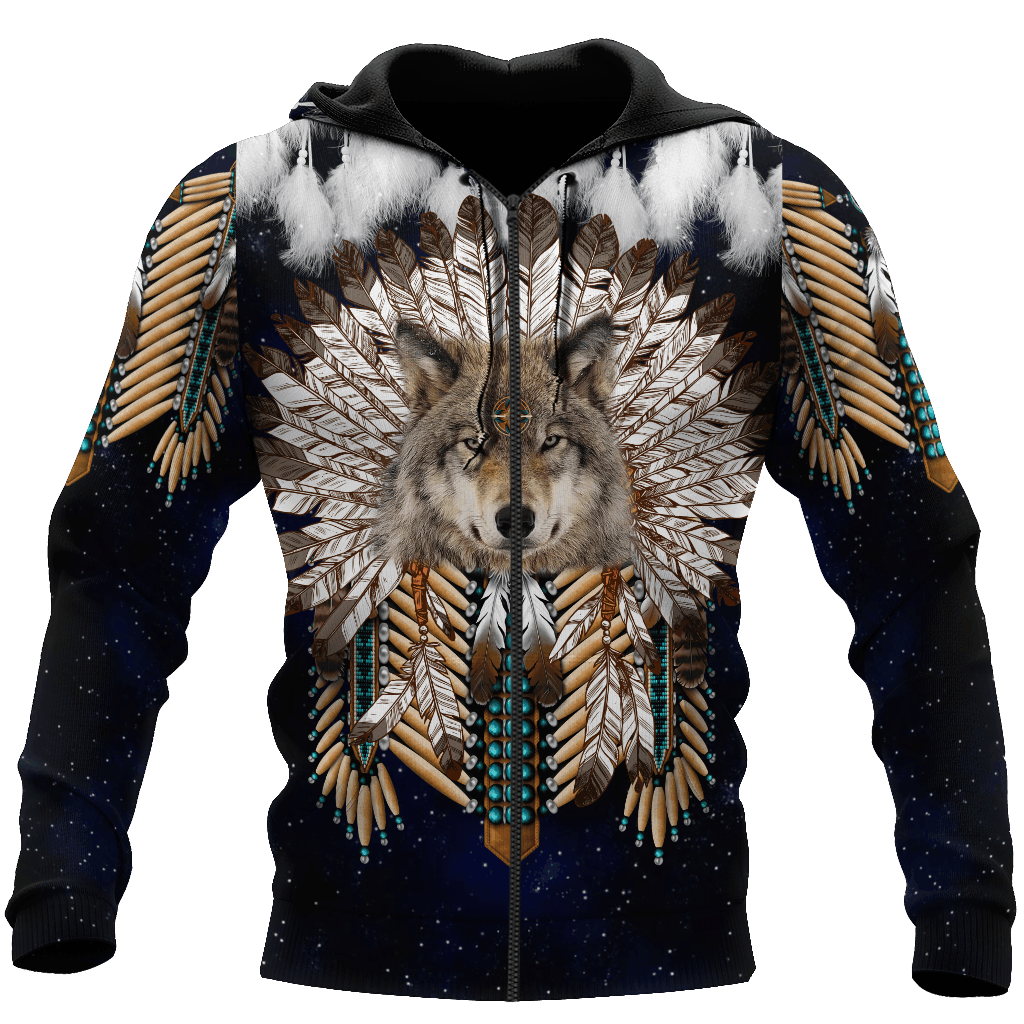 Collection Native American Culture Art – 3D Hoodie