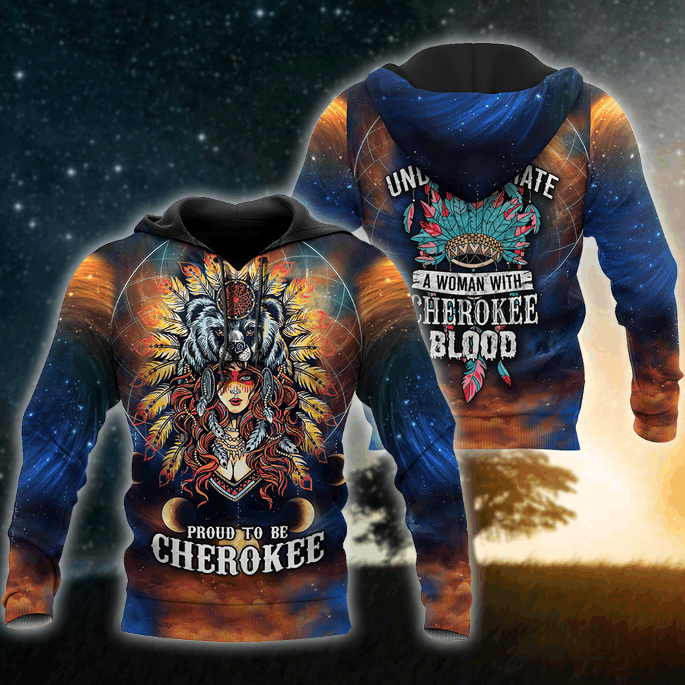 Collection Native American Culture Art – 3D Hoodie