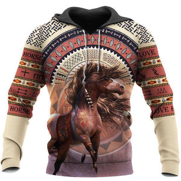 Collection Native American Culture Art – 3D Hoodie