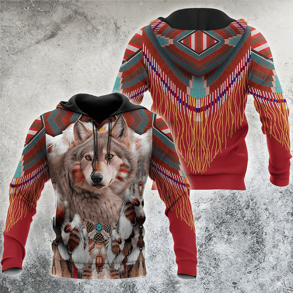 Collection Native American Culture Art – 3D Hoodie