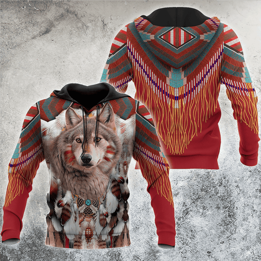 Collection Native American Culture Art – 3D Hoodie