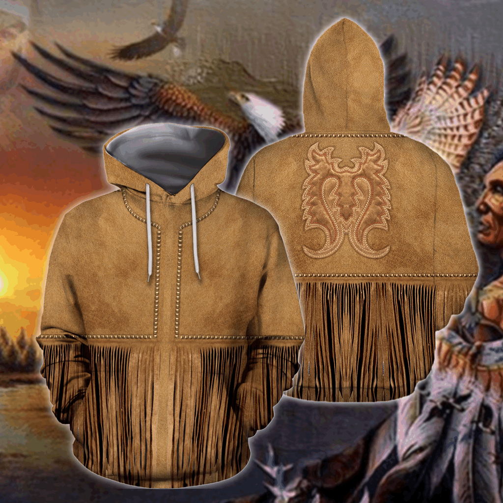 Collection Native American Culture Art – 3D Hoodie