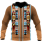 Collection Native American Culture Art – 3D Hoodie
