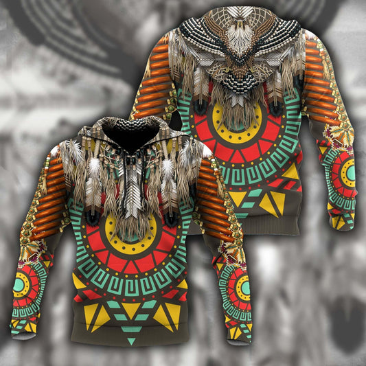 Collection Native American Culture Art – 3D Hoodie