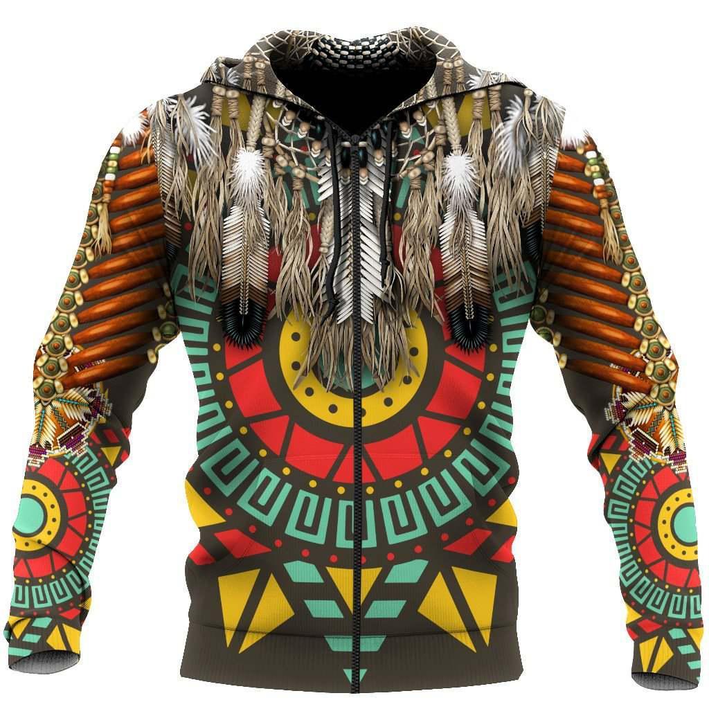 Collection Native American Culture Art – 3D Hoodie