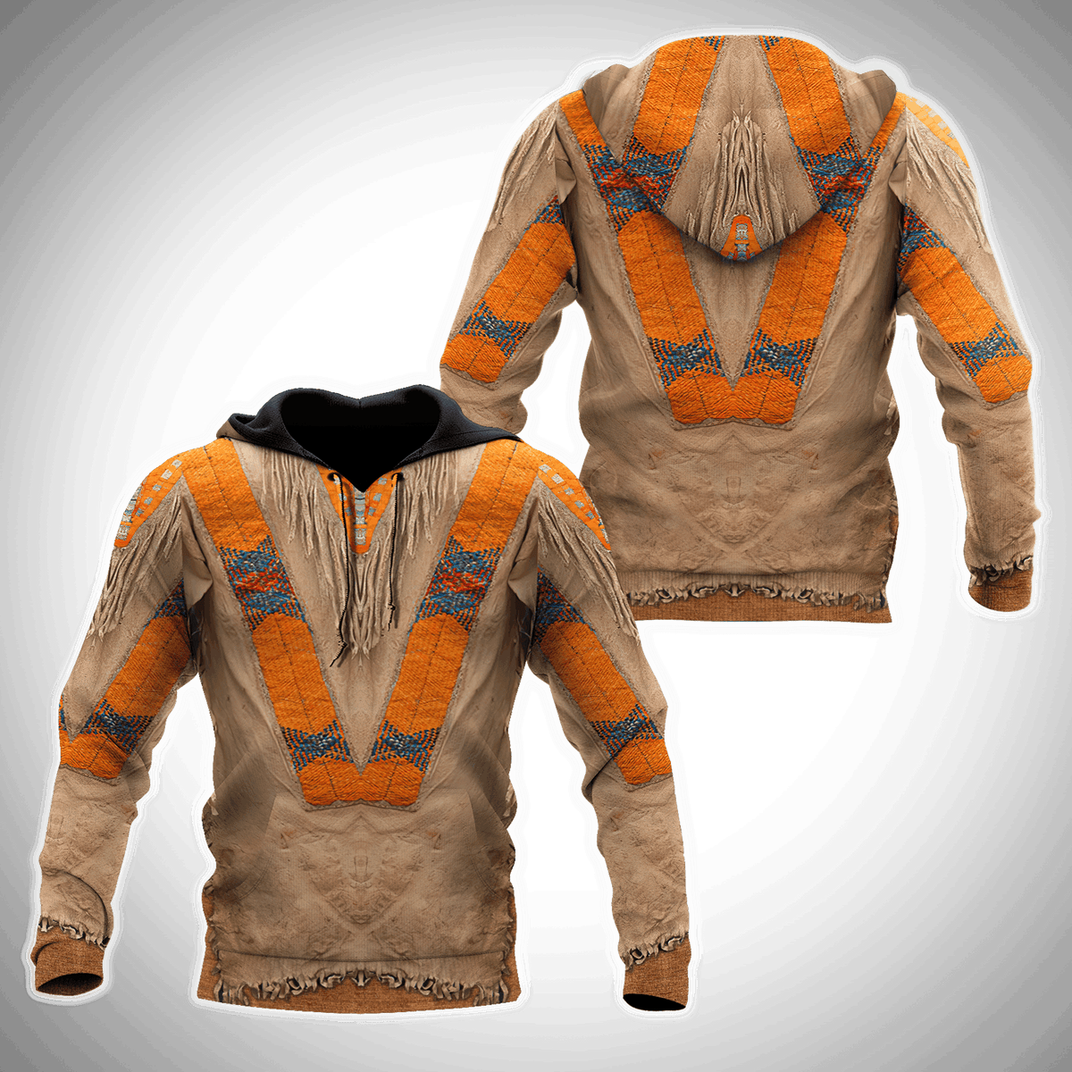 Collection Native American Culture Art – 3D Hoodie