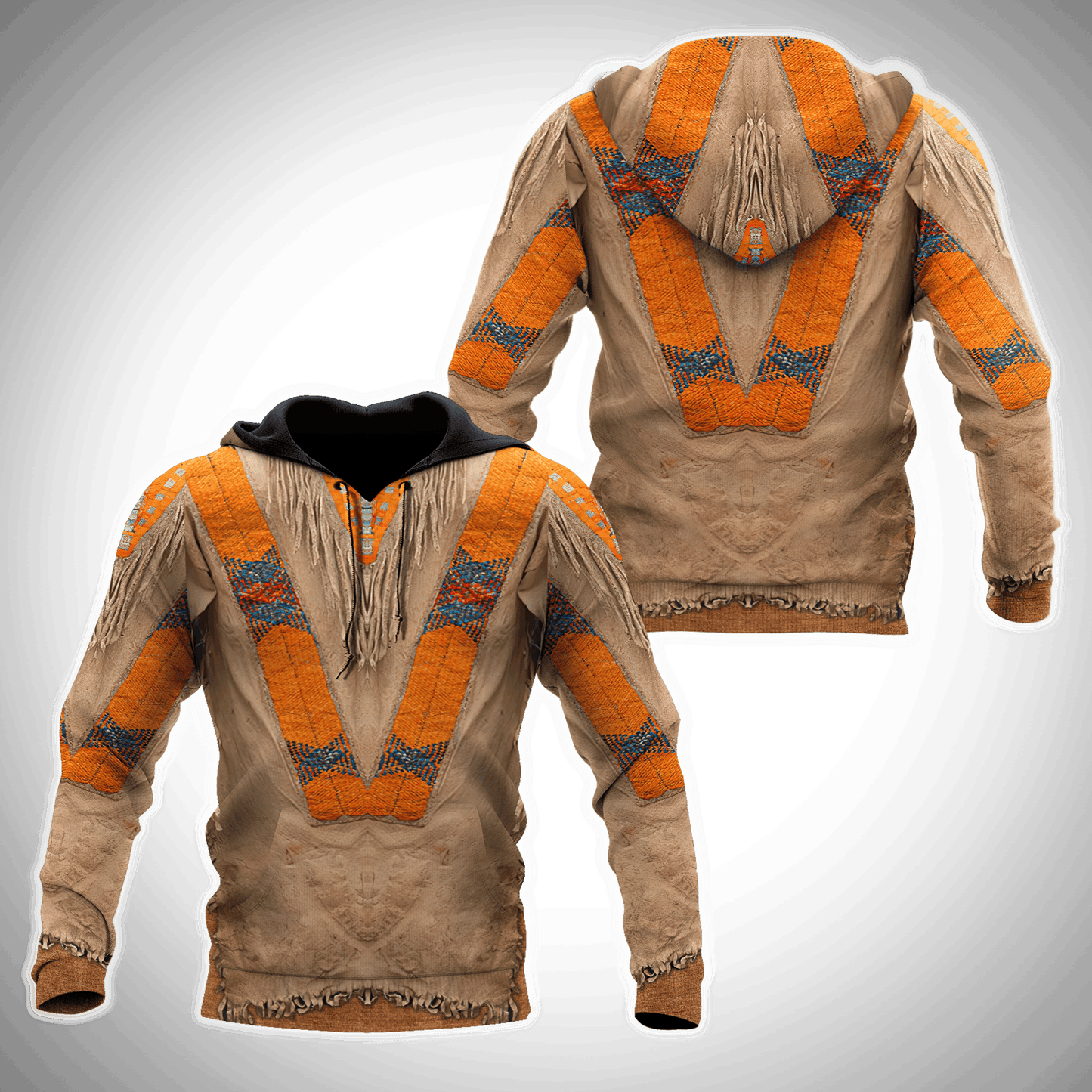 Collection Native American Culture Art – 3D Hoodie