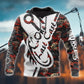 One Last Cast Red Camo Fishing Graphic – 3D Hoodie