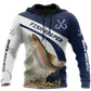 Custom Name Rainbow Trout Fishing Graphic – 3D Hoodie