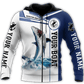 Shortfin Mako Catch And Release Fishing Graphic – 3D Hoodie