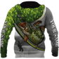 Custom Name Pike Fishing Fisherman Camo Graphic – 3D Hoodie