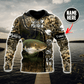 Catfish Water Camo Fishing Graphic – 3D Hoodie