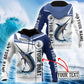 Custom Name Swordfish Catch And Release Graphic – 3D Hoodie