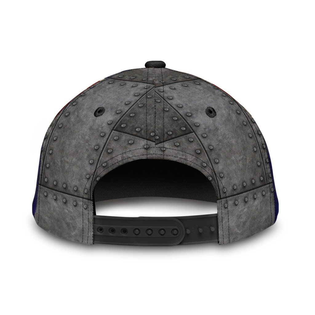 United Kingdom Fishing Hook 3D Design – Classic Cap