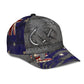 United Kingdom Fishing Hook 3D Design – Classic Cap