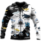 Love Shark Fishing Graphic – 3D Hoodie
