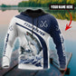 Sea Trout Fishing Graphic – 3D Hoodie