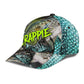 Crappie Fishing Skin Pattern Hook 3D Design – Classic Cap