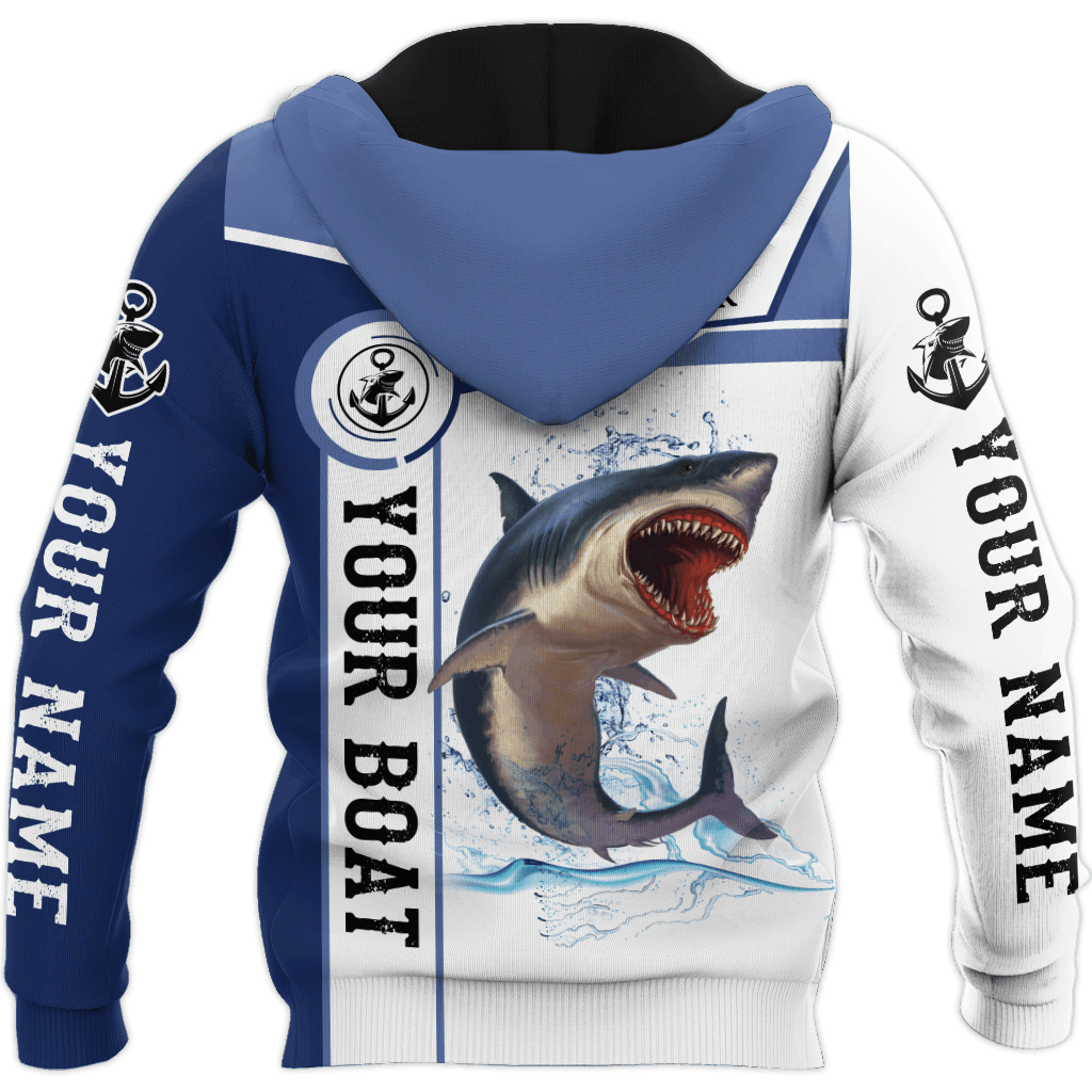 Shark Catch And Release Fishing Graphic – 3D Hoodie