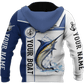 Marlin Catch And Release Fishing Graphic – 3D Hoodie