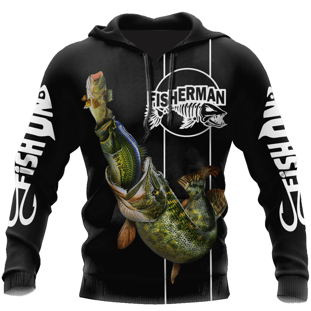 Collection Great Fish Eats The Small – 3D Hoodie