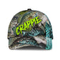 Crappie Fishing Skin Pattern Hook 3D Design – Classic Cap