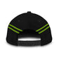 Green Bass Fishing Hook 3D Design – Classic Cap